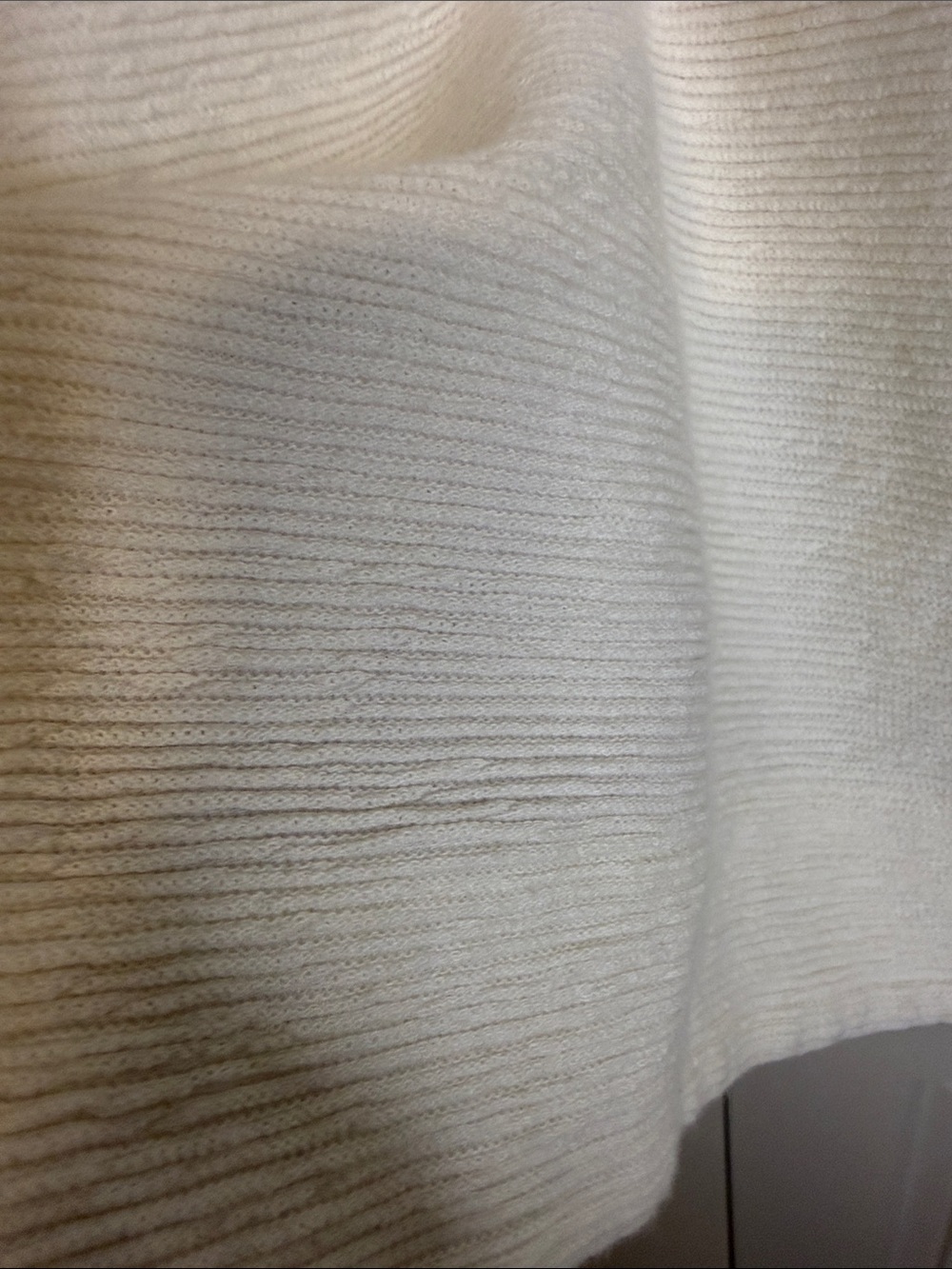 Madewell Cream Tie-Shoulder Textured Tank Top - Picture 4 of 5